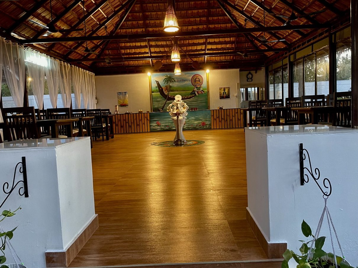Satvik Organic Dining Pavilion At Ayuryogashram