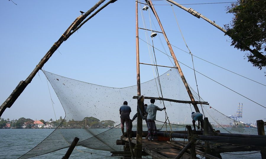Chinese fishing nets, Fort Kochi