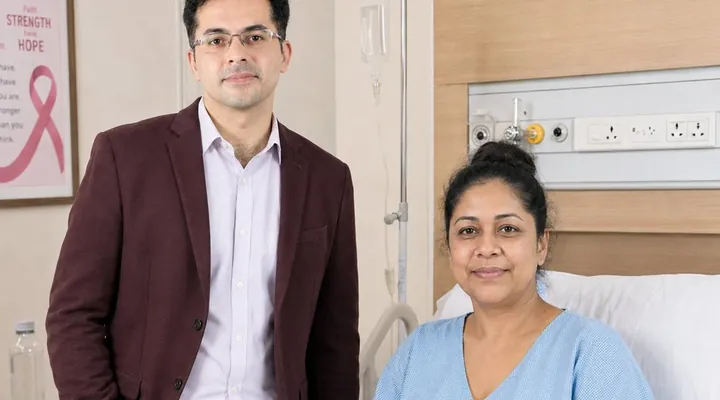 Ms. Bibi Persaud From Guyana After Breast Cancer Surgery With Reconstruction In India