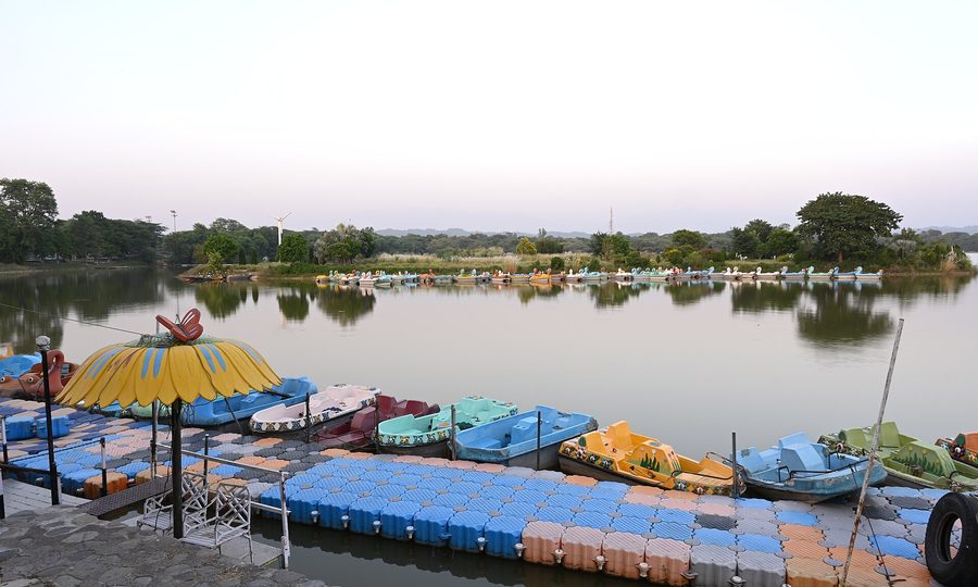 Sukhna Lake In Chandigarh, India